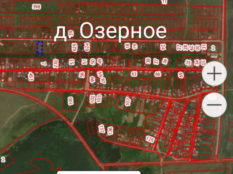 Земельный участок 15 соток в деревне Озерное